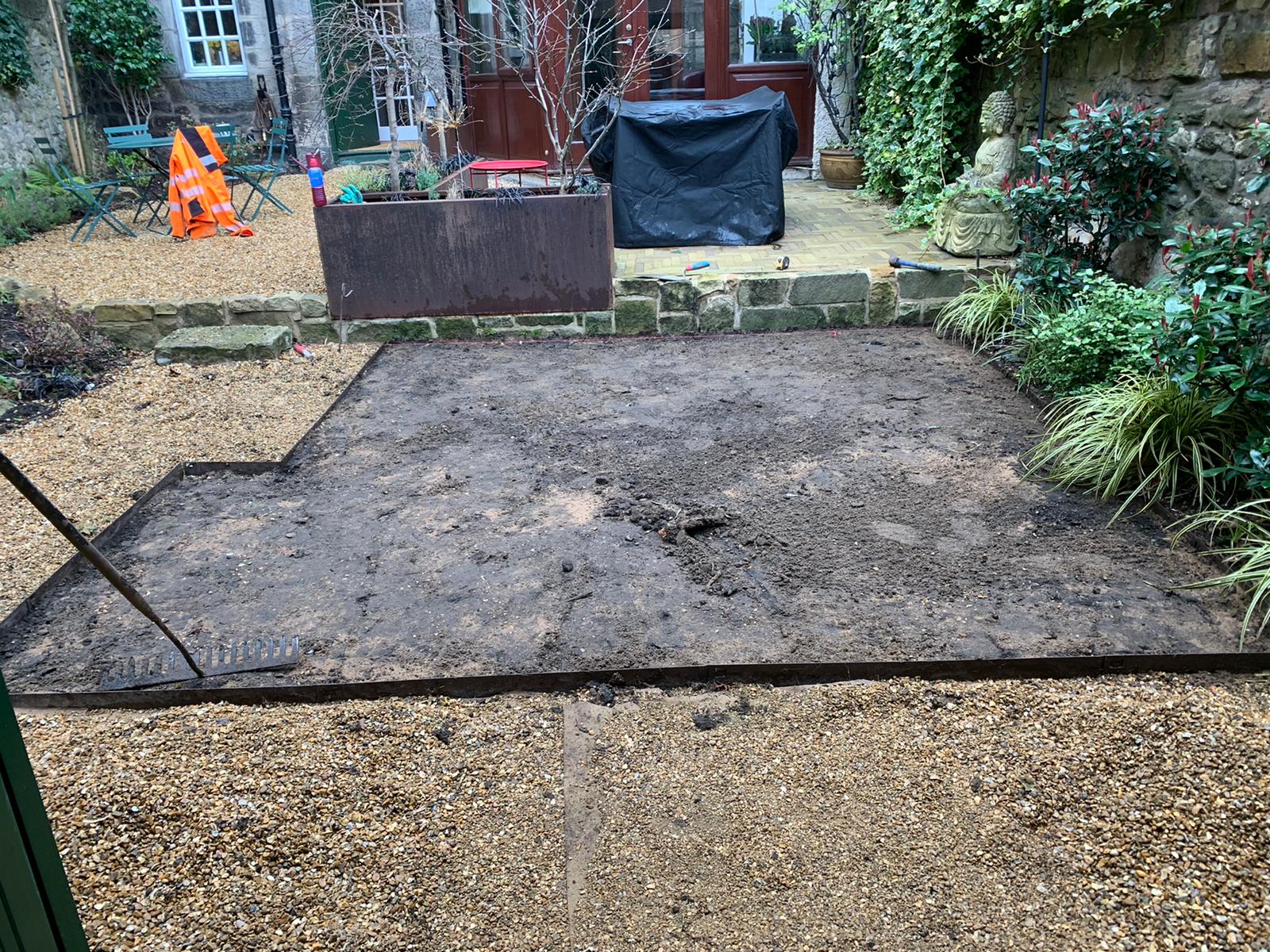 Artificial Grass Installation Edinburgh - West Scotland Street
