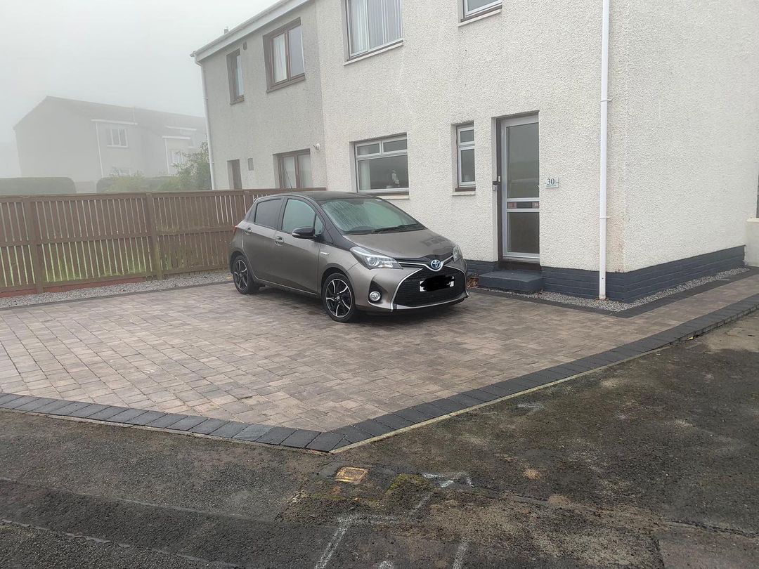 Convert Garden to Driveway Edinburgh Borders Lothians