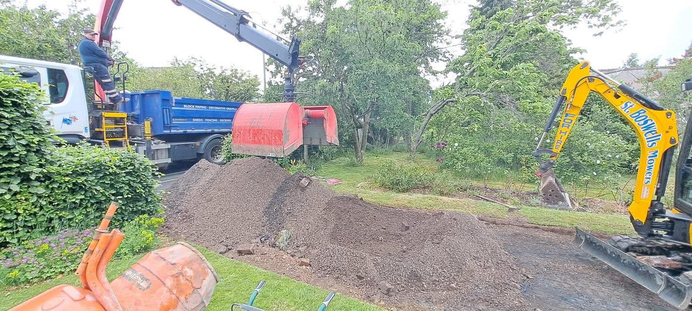 Convert Gravel to Tarmac Driveway - Peebles, Borders