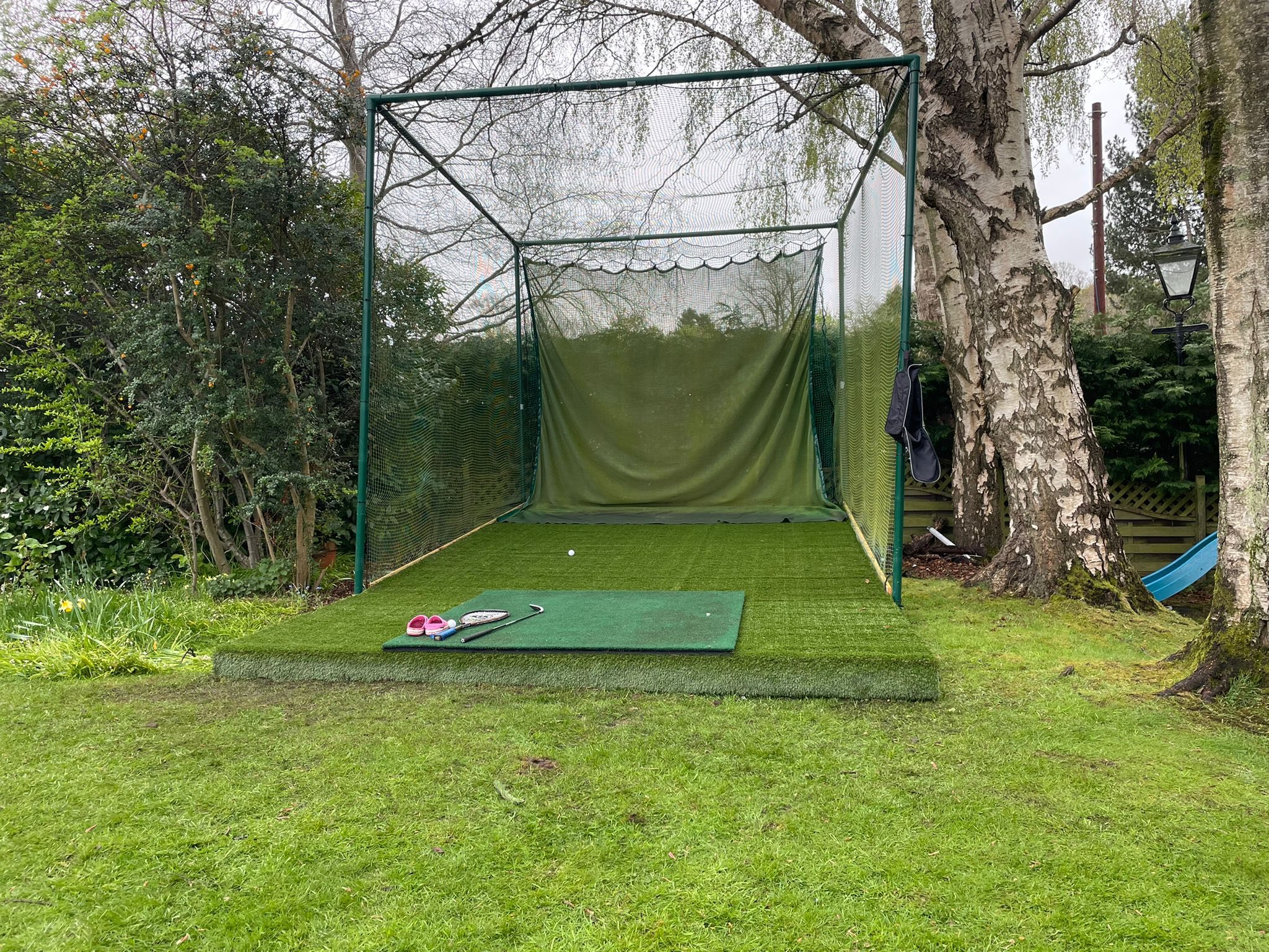 Install Golf Practice Net and Mat for Home Practice Edinburgh