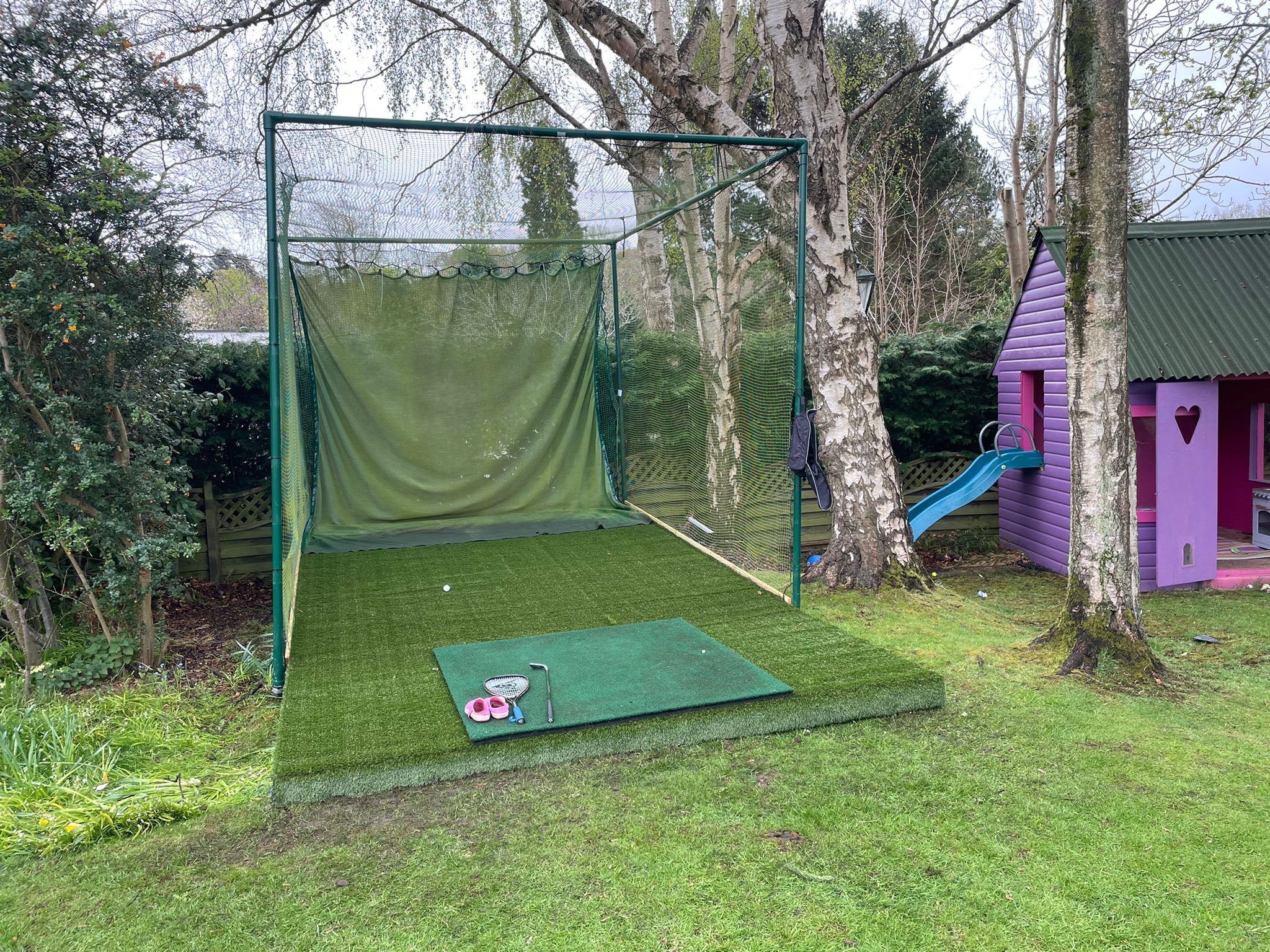 Install Golf Practice Net and Mat for Home Practice Edinburgh