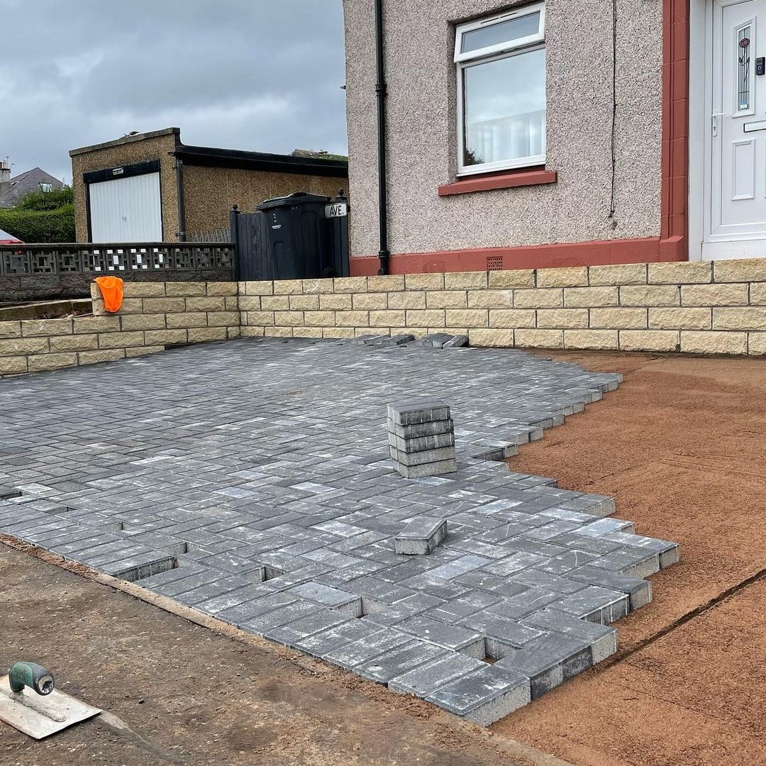 Mono Block Driveway Installers Edinburgh