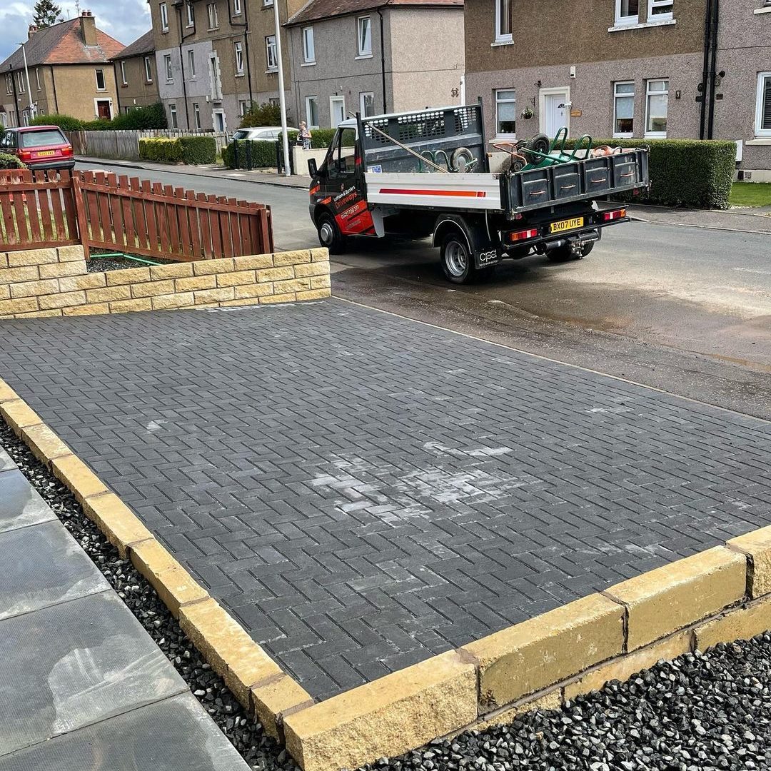 Mono Block Driveway Installers Edinburgh