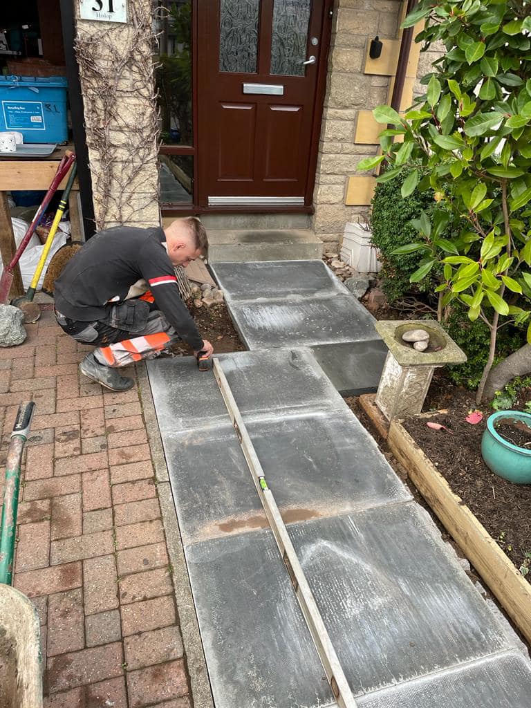 New Path Installed Easter Hermitage, Edinburgh