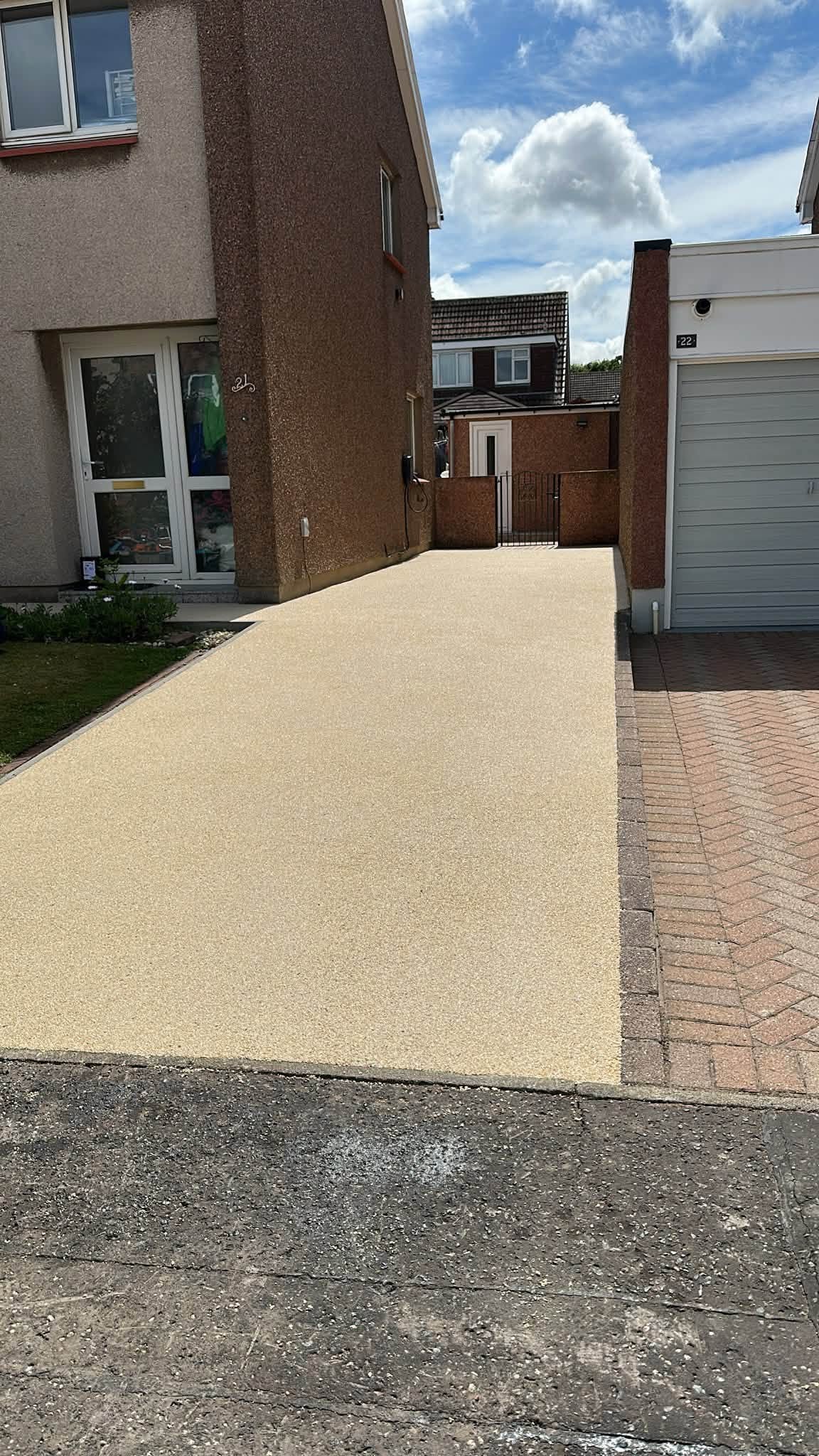 New Resin Driveway and Patio Installation - Edinburgh