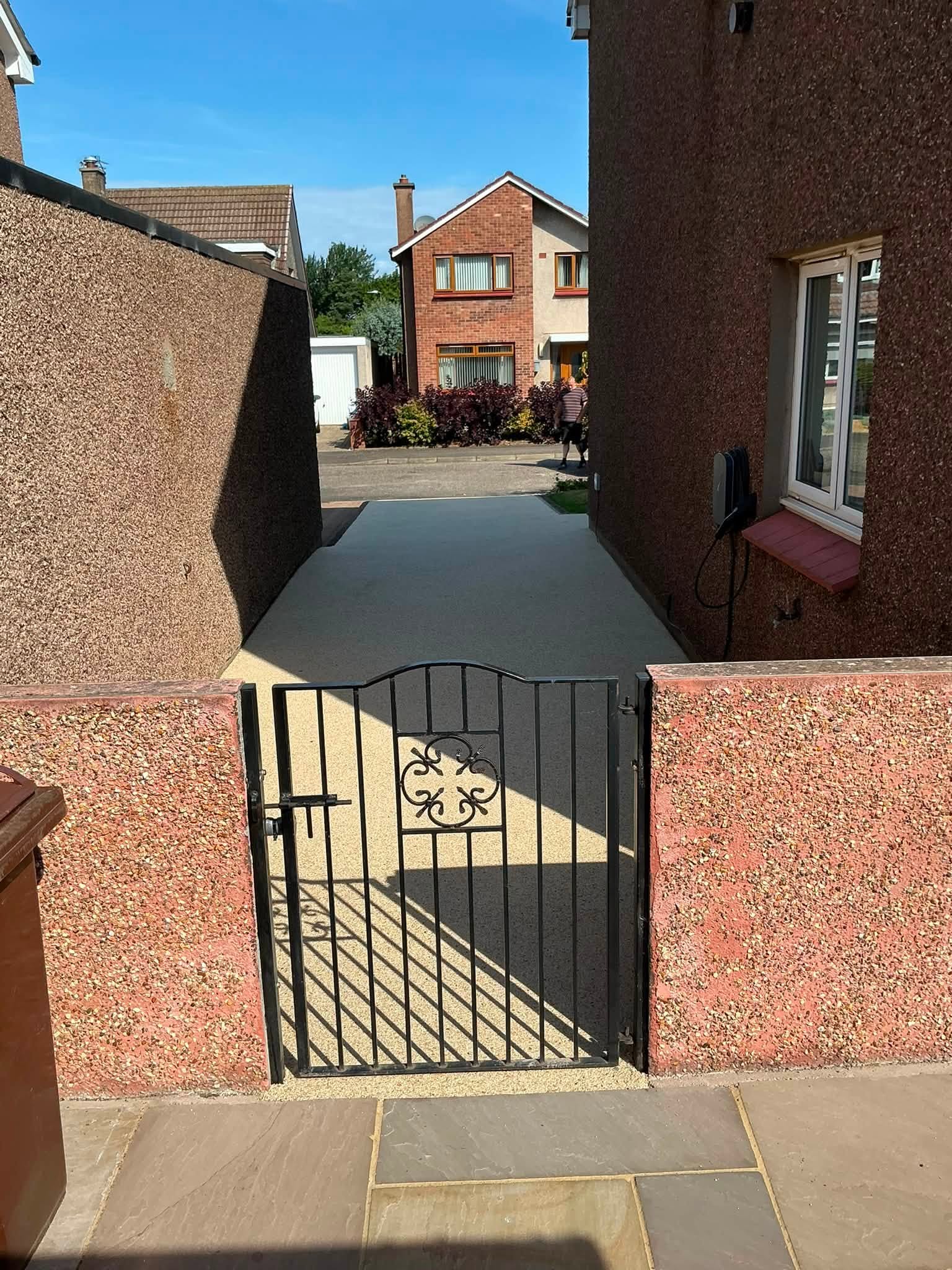 New Resin Driveway and Patio Installation - Edinburgh