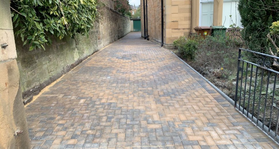 block paving driveway installer edinburgh