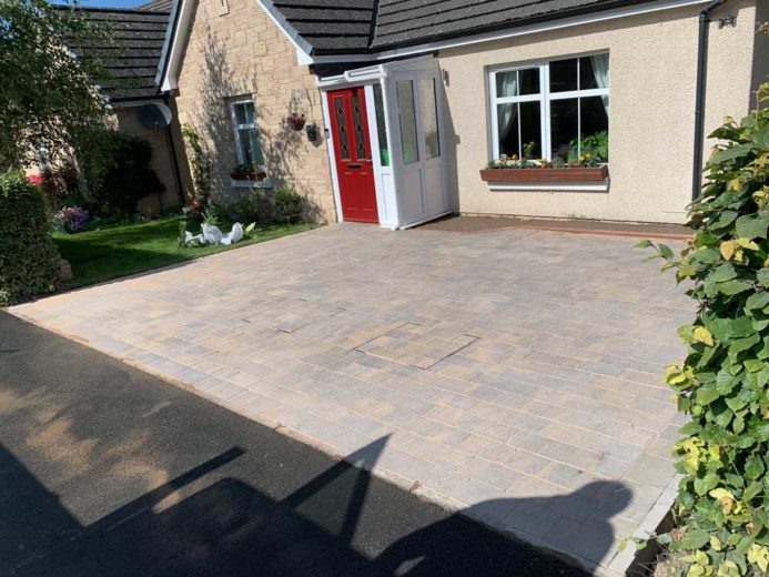 monoblock driveway installer galashiels