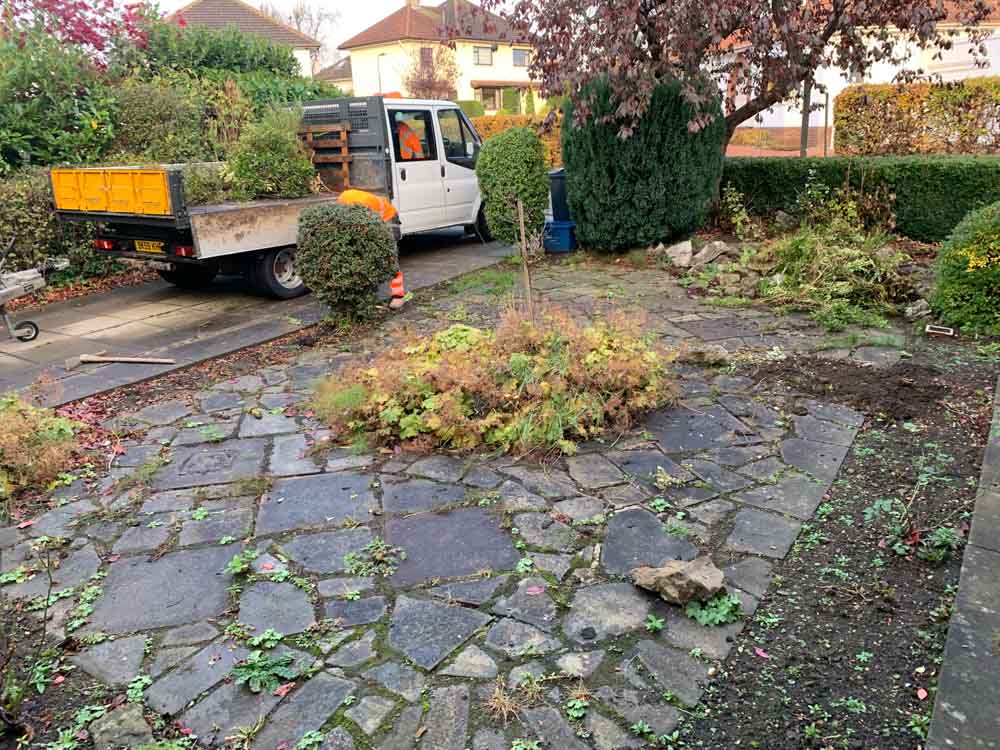 Low Maintenance Garden & Driveway Installation, Edinburgh