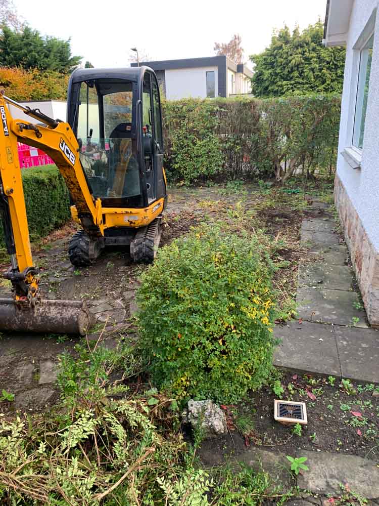 Low Maintenance Garden & Driveway Installation, Edinburgh