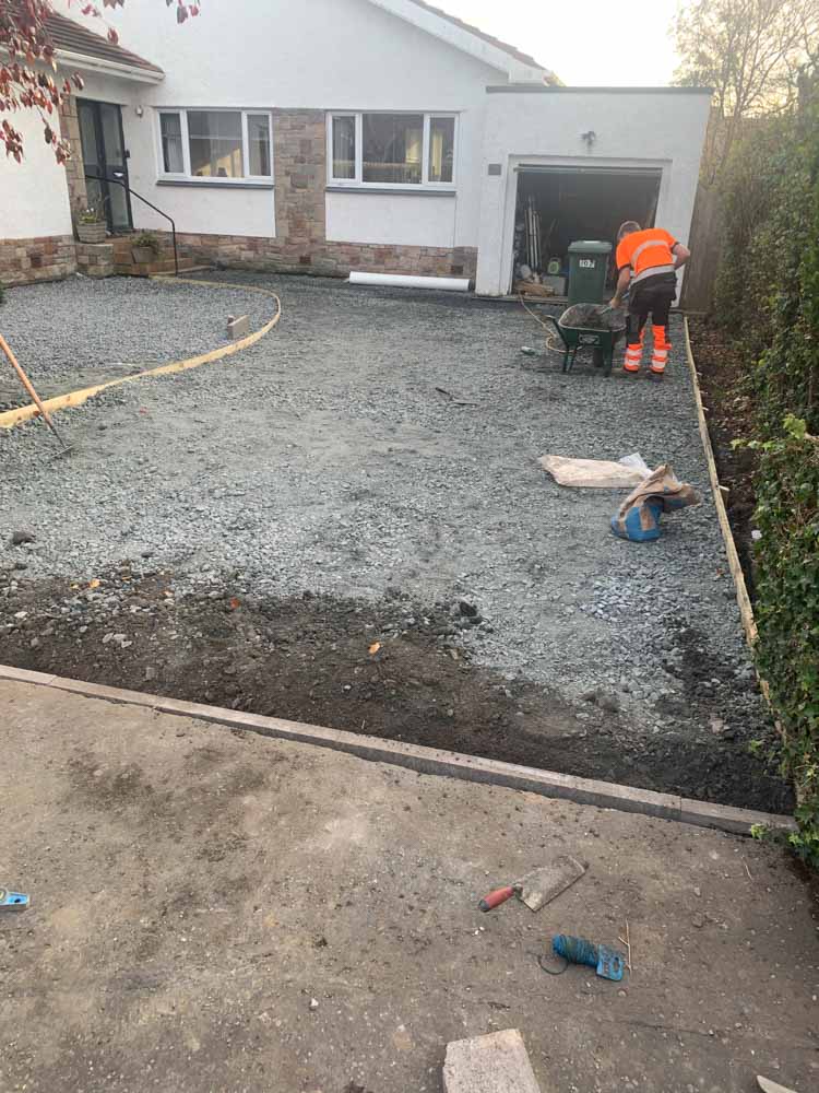 Low Maintenance Garden & Driveway Installation, Edinburgh