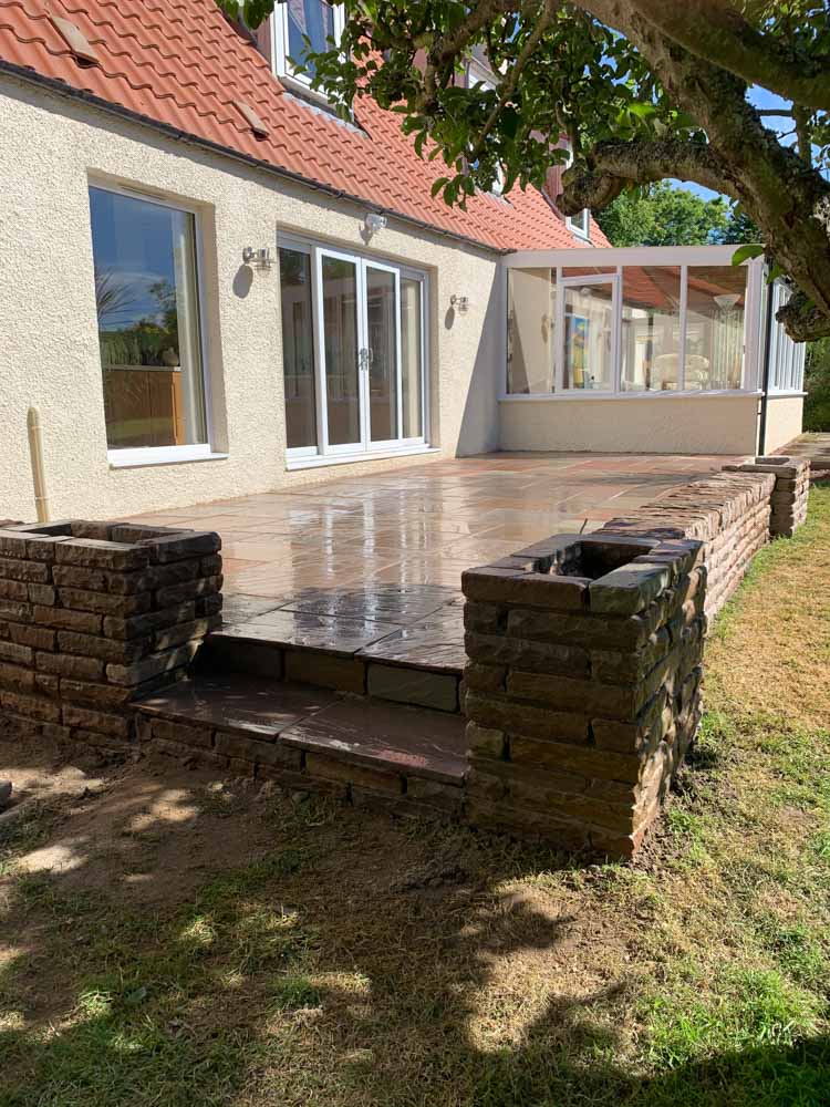 Patio & Wall Installers, Edinburgh, Scotland