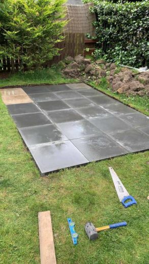 shed base installer edinburgh