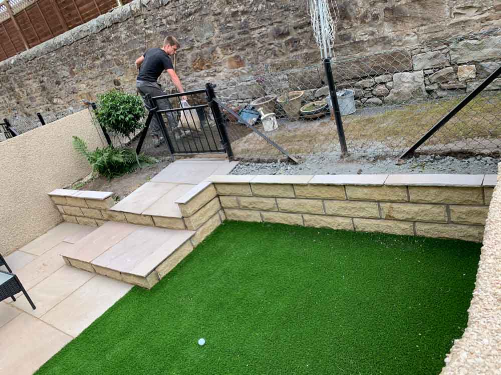 Small Garden Landscape Gardeners, Edinburgh